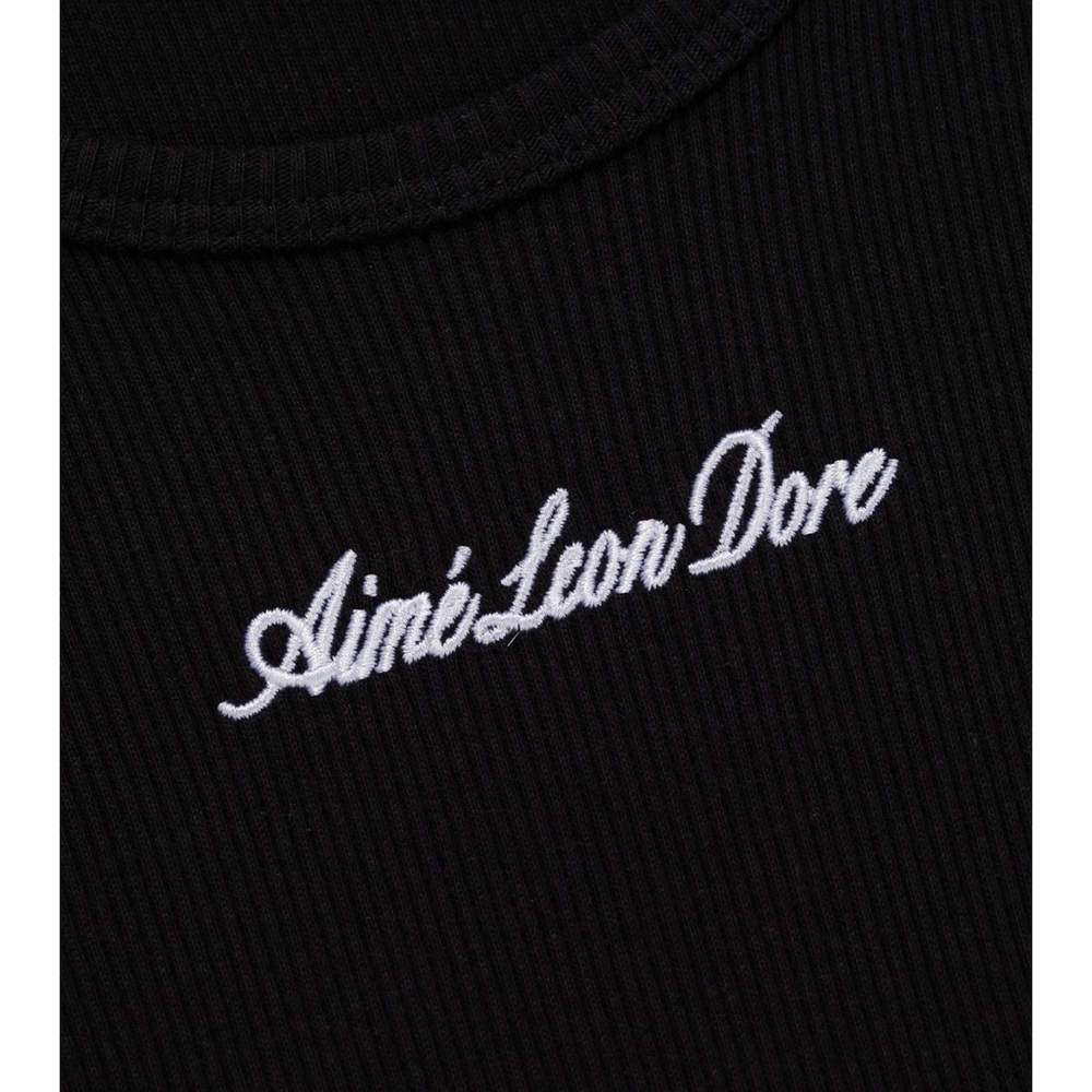 Aimé Leon Dore Script Embroidery Tank Top - Size L NWT - Picture 2 of 4
